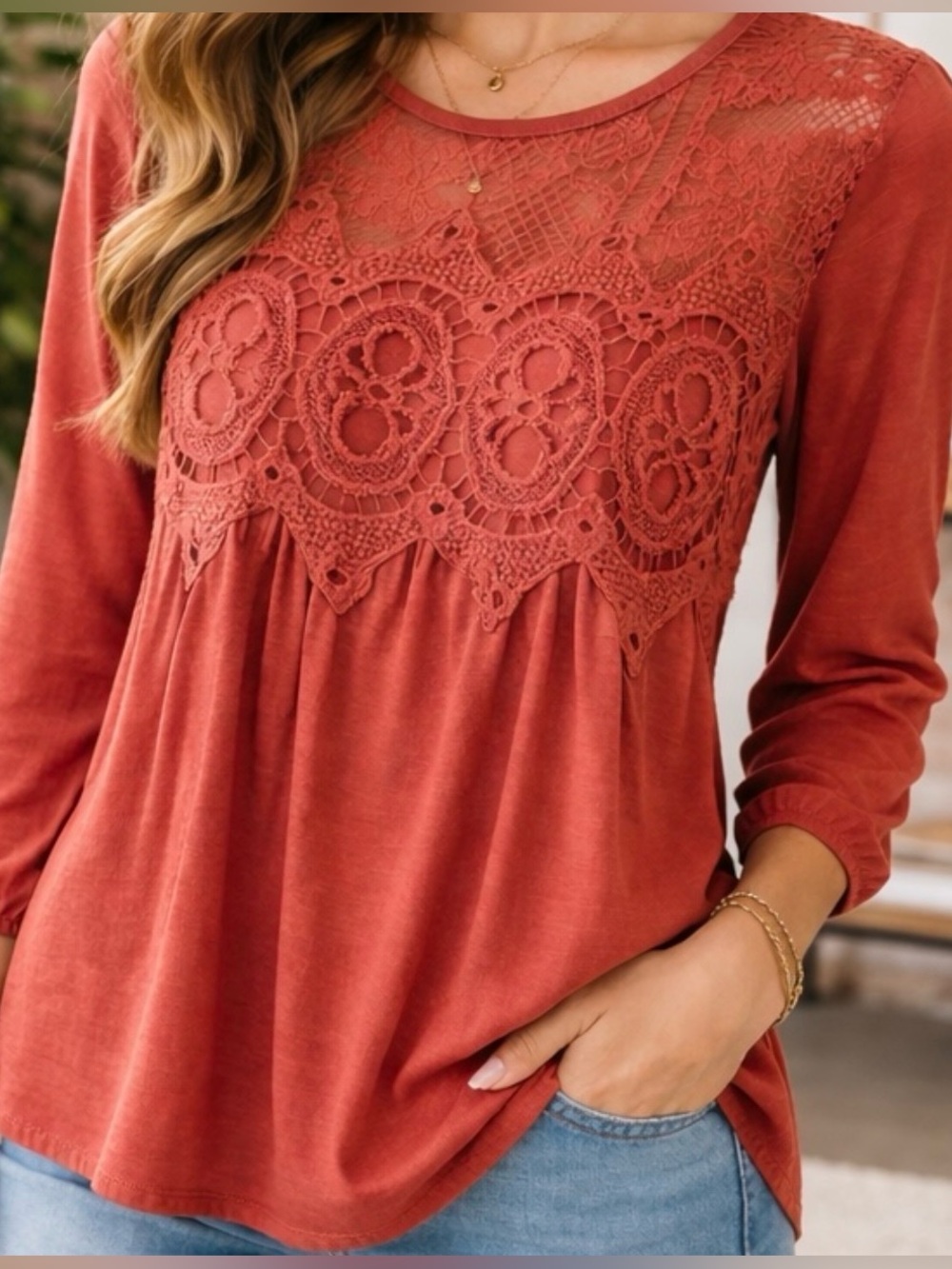 Altar'd State Top Comfortable Blouse S Size